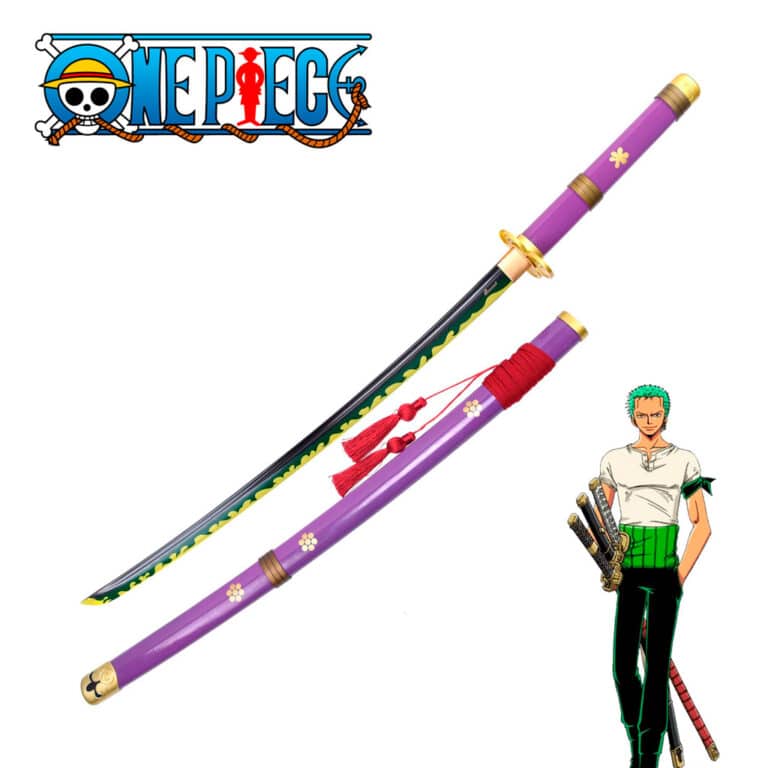 One Piece Roronoa Zoro Enma Metal Cosplay Sword 265B/266D — Anime House