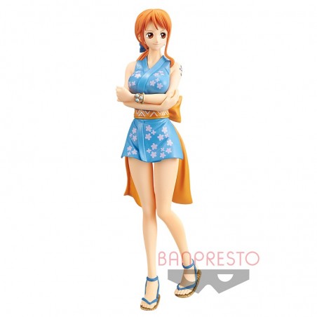 BanPresto One Piece The Grandline Lady vol.1 Wanokuni DXF - Nami Decorative figure