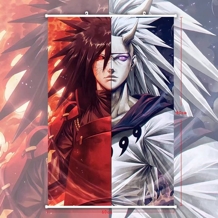 PREMIUM WALL SCROLL - Naruto Madara Uchiha