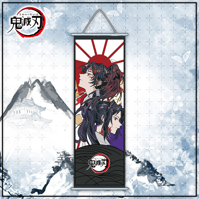 Mini Wall Scroll - Demon Slayer Tsugikuni Yoriichi