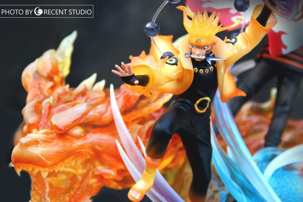 Pre-Order GK Garage Kit Resin Figure CRESCENT STUDIO NARUTO SHIPPUDEN 1/7 UZUMAKI NARUTO GK RESIN STATUE