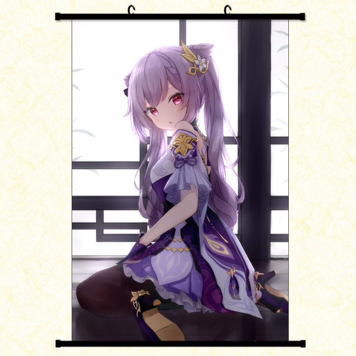 Wall Scroll - Genshin Impact KeQing