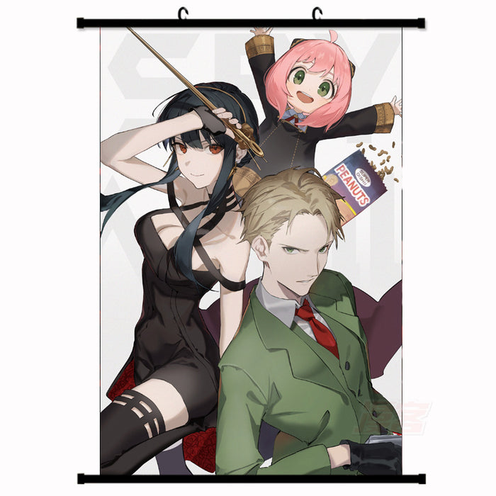 Wall Scroll - spy x family Yor Forger/Loid Forger/Anya Forger