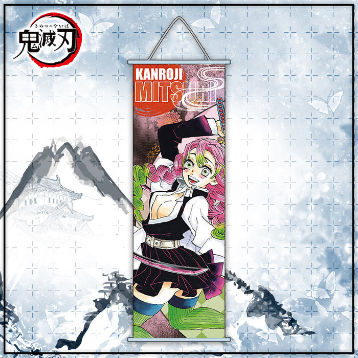 Mini Wall Scroll - Demon Slayer Mitsuri Kanroji