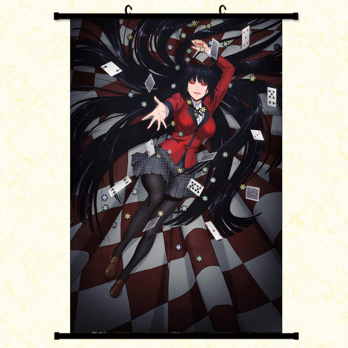 Wall Scroll - Kakegurui – Compulsive Gambler Yumeko Jabami