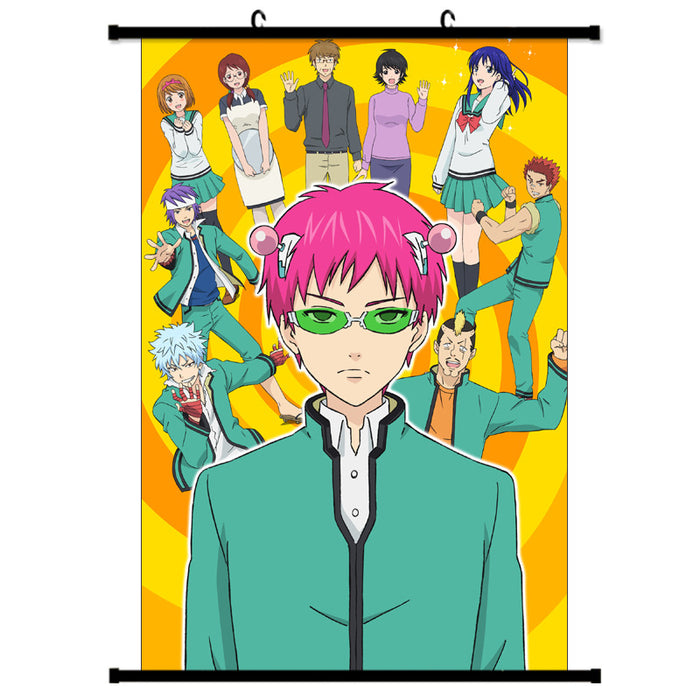 Wall Scroll - The Disastrous Life of Saiki K Kusuo Saiki