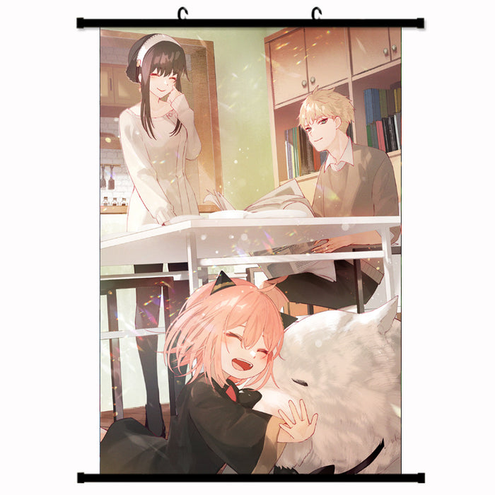 Wall Scroll - spy x family Yor Forger/Loid Forger/Anya Forger