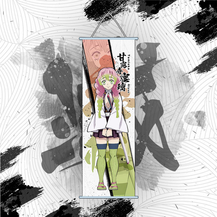 Mini Wall Scroll - Demon Slayer Mitsuri Kanroji