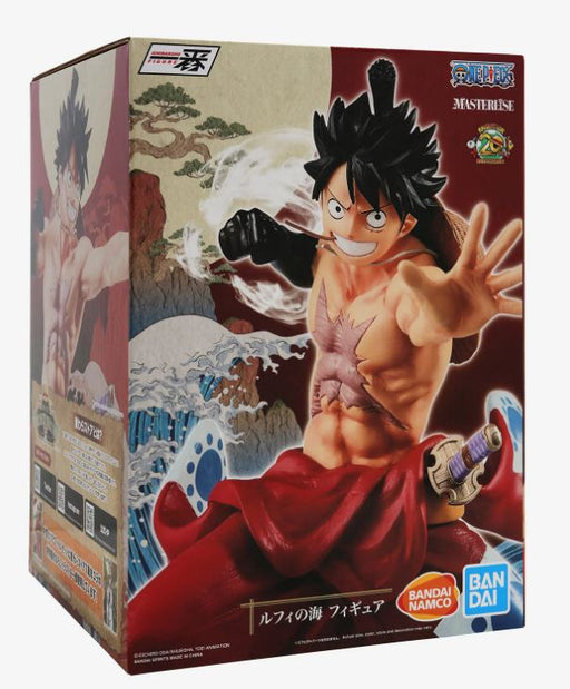 Bandai Ichibansho One Piece Dynamism Of Ha Monkey D. Luffy Action Figure Red