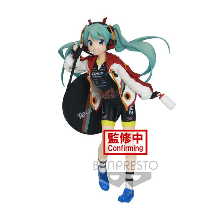 Banpresto - Vocaloid Espresto est Print & Texture Racing Miku (2020 Team UKYO Ver.) Figure