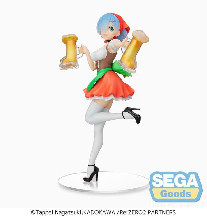 SEGA - Re:Zero Starting Life in Another World Rem Oktoberfest Ver. Super Premium Figure