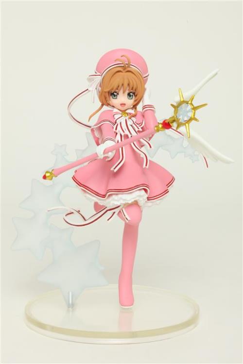  Good Smile Cardcaptor Sakura: Clear Card: Sakura Kinomoto  (Hello World Version) 1: 7 Scale PVC Figure, Multicolor : Toys & Games