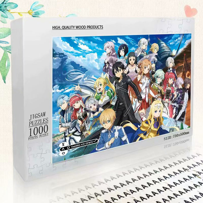 JIGSAW PUZZLE SWORD ART ONLINE