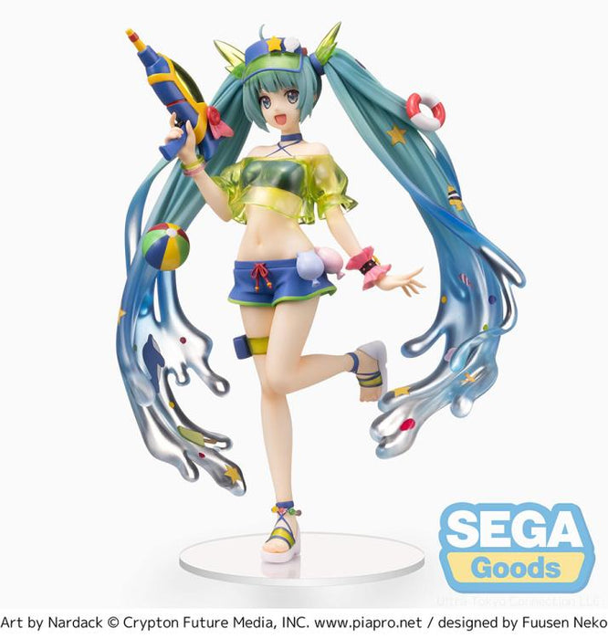 SEGA - Vocaloid Miku Hatsune Splash Parade Super Premium Figure