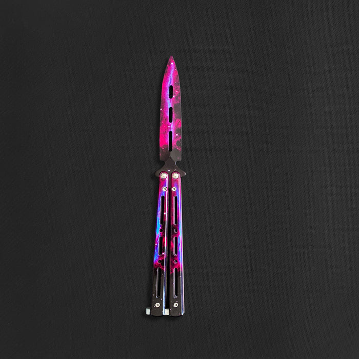 TIP BUTTERFLY KNIFE (Blunt Blade - Non sharp).