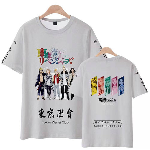Cheap Japan Anime Tokyo Revengers Haitani Ran Sanzu Haruchiyo Men Women T  Shirt Fashion Manga Harajuku Summer Short Sleeve T-Shirts | Joom