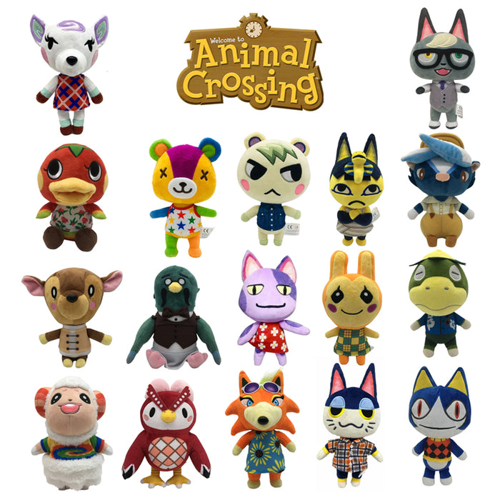 Plush animal clearance crossing