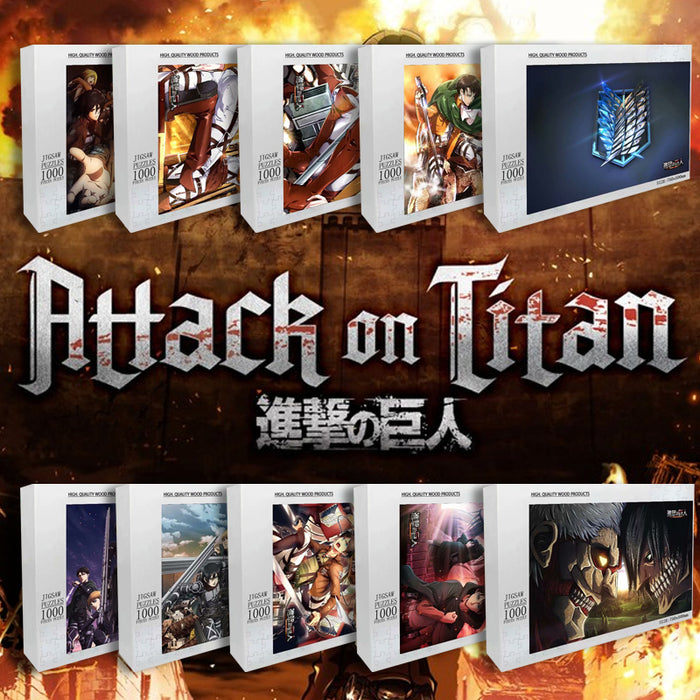 Jigsaw puzzle  Attack on Titan