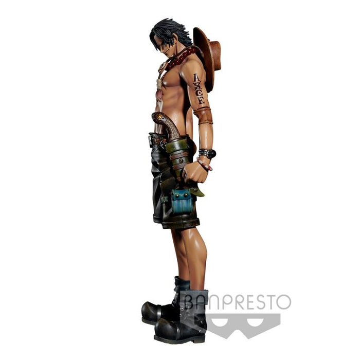 BANDAI One Piece Banpresto Chronicle Master Stars Piece Portgas D. Ace FIGURE LIMITED  (collectable and rare on the market) EDITION