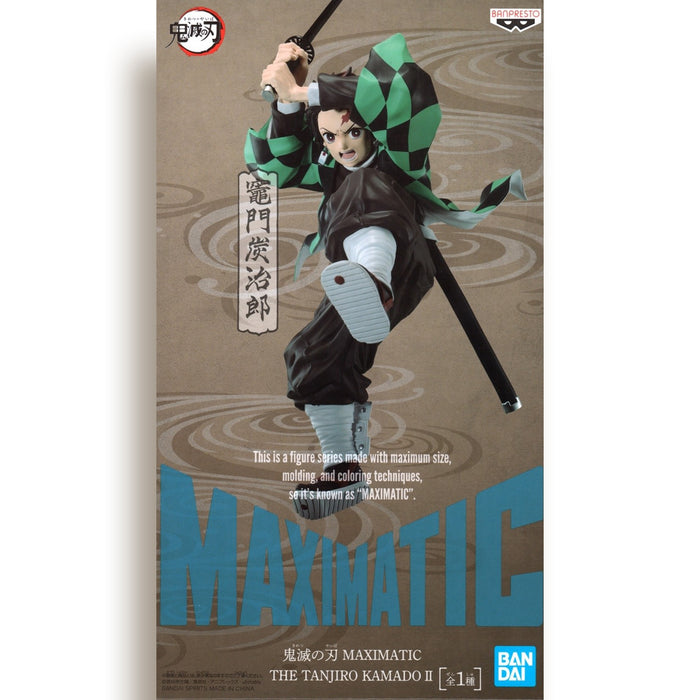 BANDAI BANPRESTO Demon Slayer: Kimetsu no Yaiba Maximatic Tanjiro Kamado II FIGURE