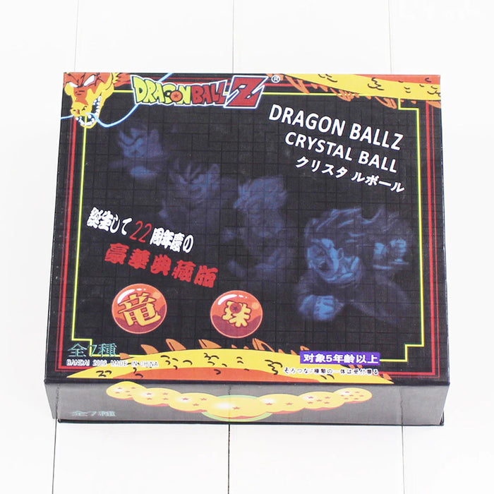 4cm Blue Dragon Ball Dragon Ball Star Crystal Ball PVC Figure Set