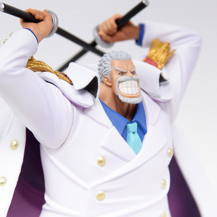 Banpresto One Piece Magazine Figure A Piece Of Dream No. 1 Special Monkey  D. Garp Figure white