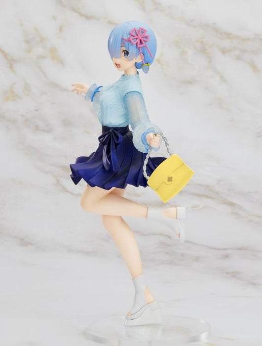 TAITO Re: Zero Starting Life in Another World Rem Figure OUTFIT TO GO OUT VER,