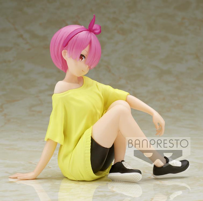 BANDAI BANPRESTO Re:Zero Starting Life in Another World Relax Time Ram (Training Ver.) FIGURE