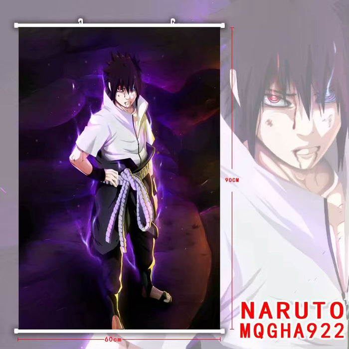 PREMIUM WALL SCROLL - NARUTO Sasuke