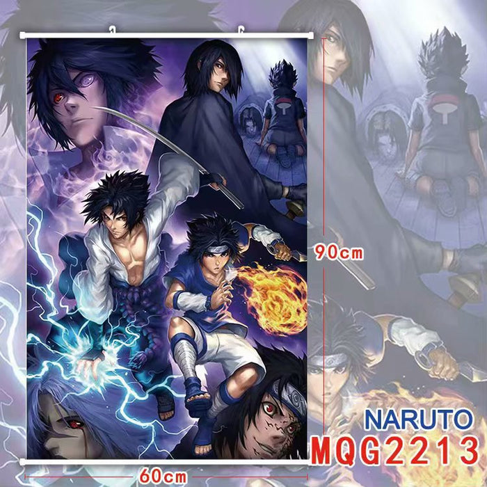 PREMIUM WALL SCROLL - NARUTO Sasuke