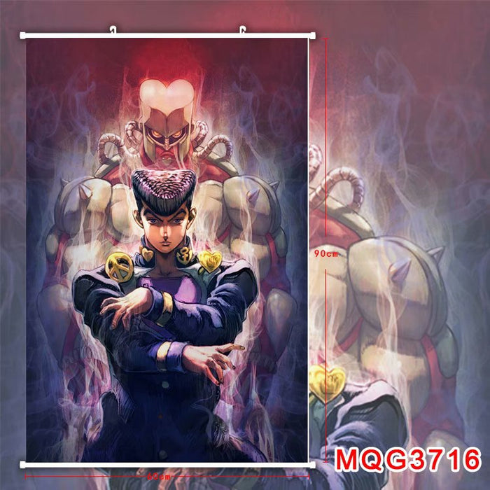 PREMIUM WALL SCROLL - JOJO'S BIZARRE ADVENTURE Josuke Higashikata