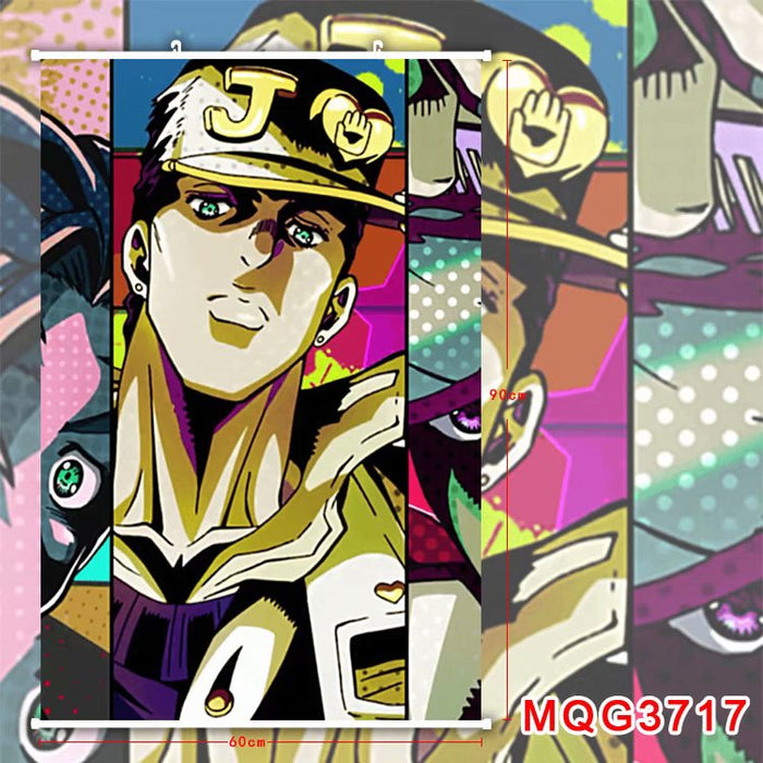 WALL SCROLL - JOJO'S BIZARRE ADVENTURE Jotaro Kujo