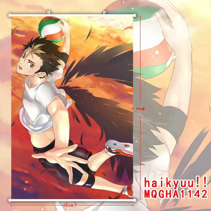 PREMIUM WALL SCROLL - HAIKYU Yu Nishinoya