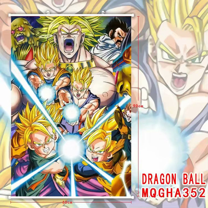 PREMIUM WALL SCROLL - DRAGON BALL