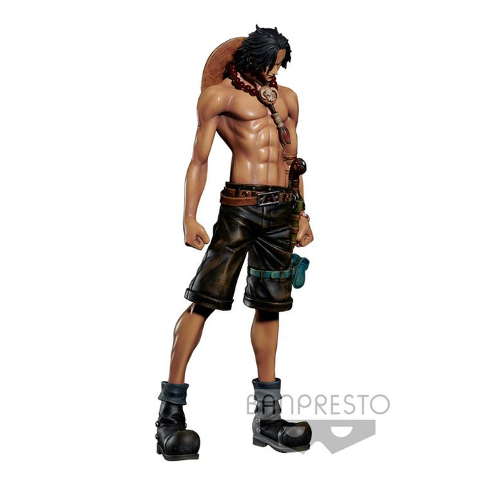 BANDAI One Piece Banpresto Chronicle Master Stars Piece Portgas D. Ace FIGURE LIMITED  (collectable and rare on the market) EDITION