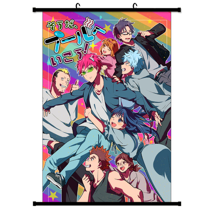 Wall Scroll - The Disastrous Life of Saiki K Kusuo Saiki