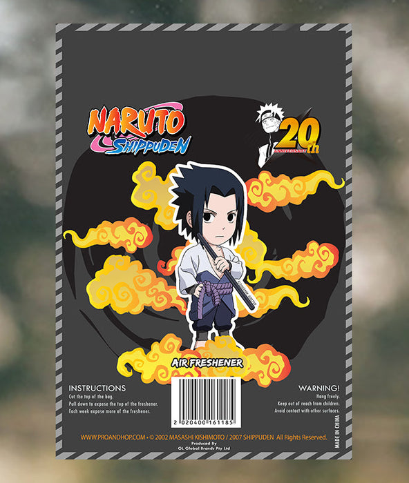 Pro & Hop Naruto Sasuke Green Apple Air Freshener