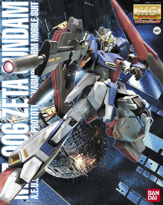 BANDAI Gundam MG 1/100 Zeta Gundam (Ver 2.0) Model Kit