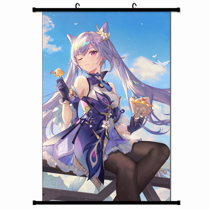 Wall Scroll - Genshin Impact KeQing