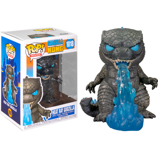 Funko Pop Godzilla VS Kong 1018 Godzilla Heat Ray Pop! Figure