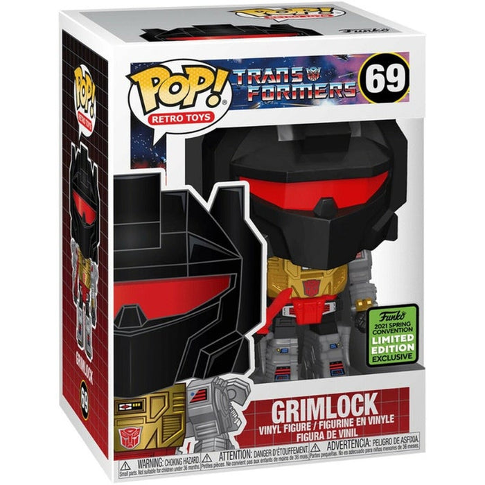 funko pop transformers 69 grimlock limited edition