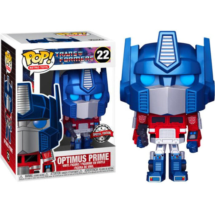 funko pop transformers 22 optimus prime special edition mt