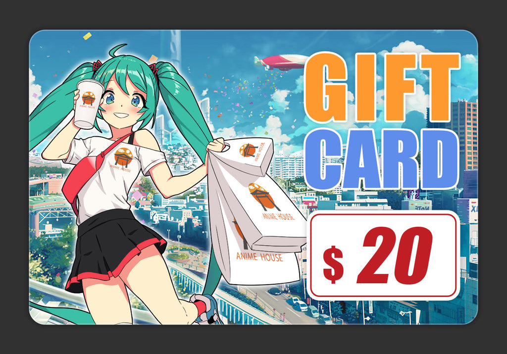 NZ $200 Gift Card Gift Voucher + Free Post Card + Free Shipping (Physi —  Anime House
