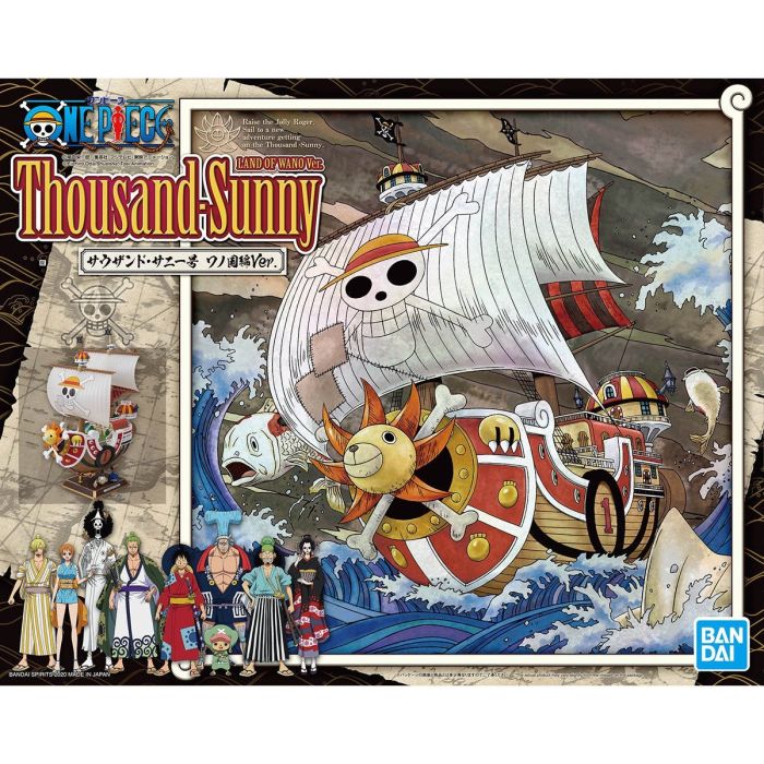 BANDAI One Piece Sailing Ship Collection Thousand Sunny (Land of Wano Ver.) Model Kit