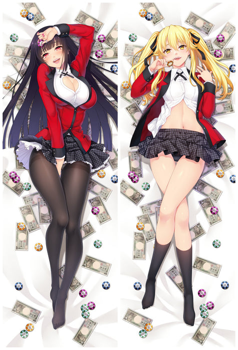 Kakegurui – Compulsive Gambler Dakimakura HUGGING PEACH SKIN BODY PILLOW (K7)