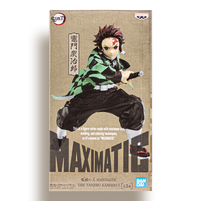 BANDAI BANPRESTO Demon Slayer: Kimetsu no Yaiba Maximatic Tanjiro Kamado FIGURE