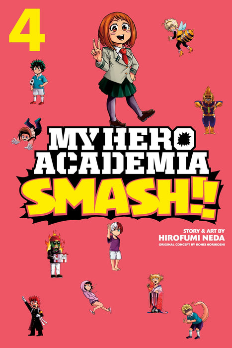 My Hero Academia Smash manga book