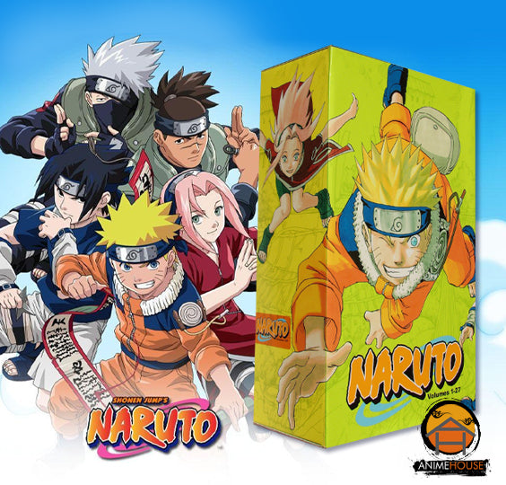 Manga Book Set Naruto Box 1 (vol 1-27) — Anime House