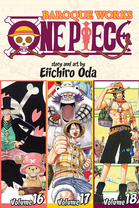 One Piece Omnibus (3 in 1) Edition Manga Book