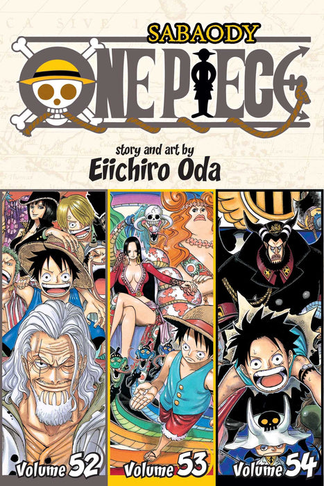 One Piece Omnibus (3 in 1) Edition Manga Book